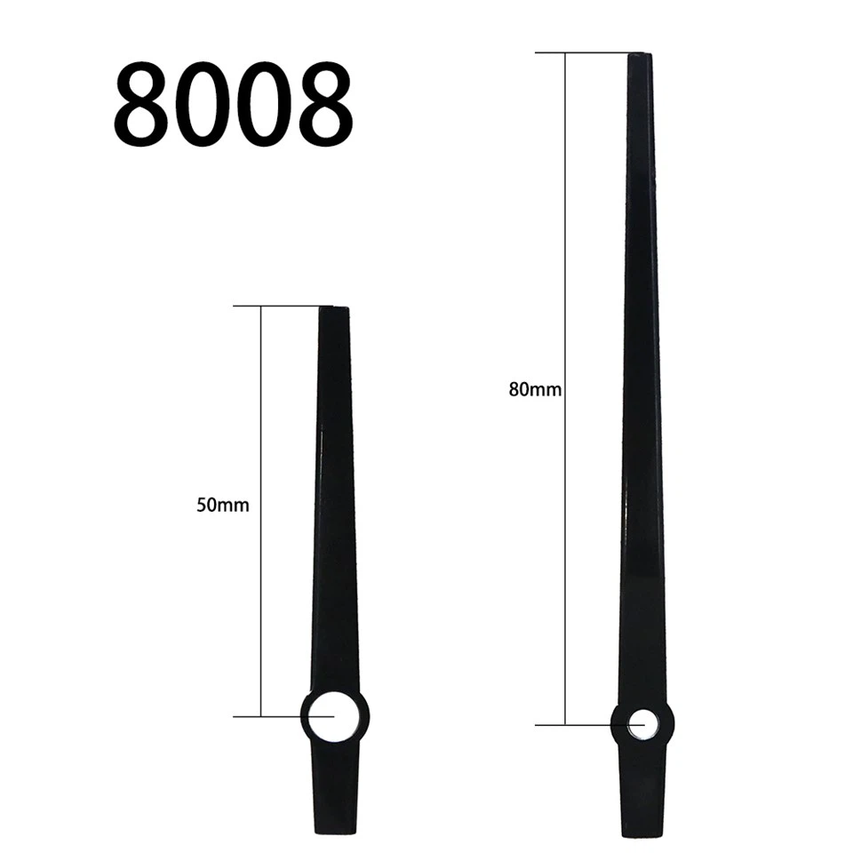 Klukka Hand No.8008 Black Hour And Minute