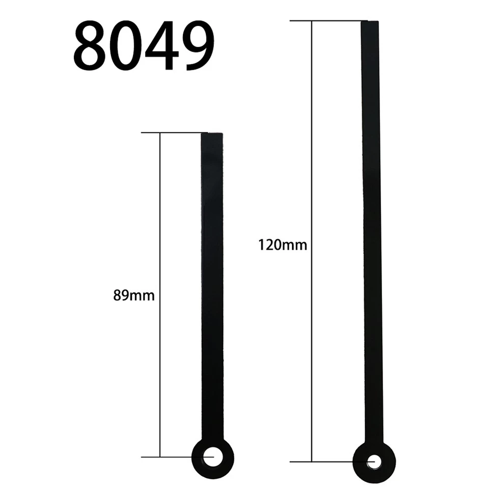 Klukkavísir nr.8049 Black Hour And Minute